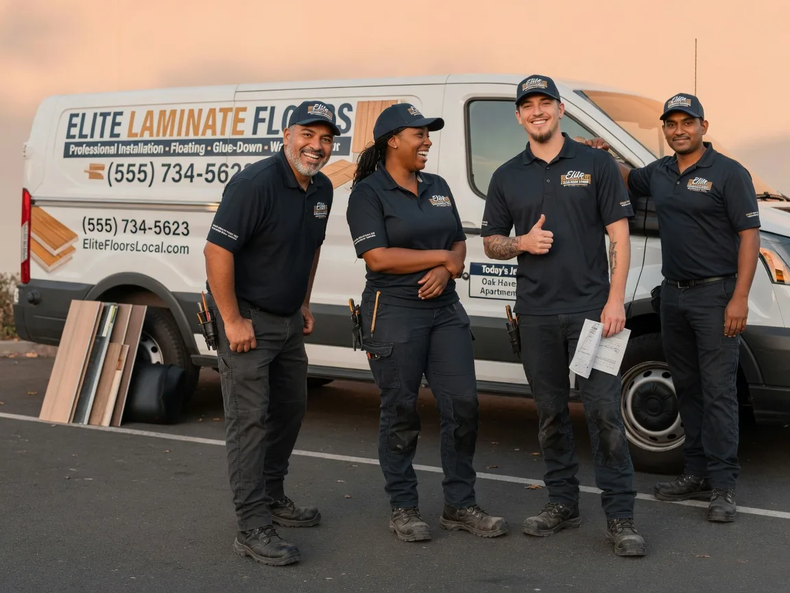 Laminate flooring installation company in Dubach, LA